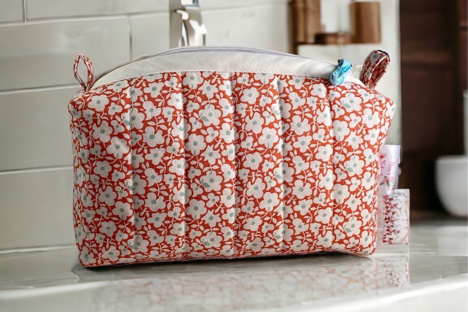 Trousse de toilette Vanity matelassée - Cléo